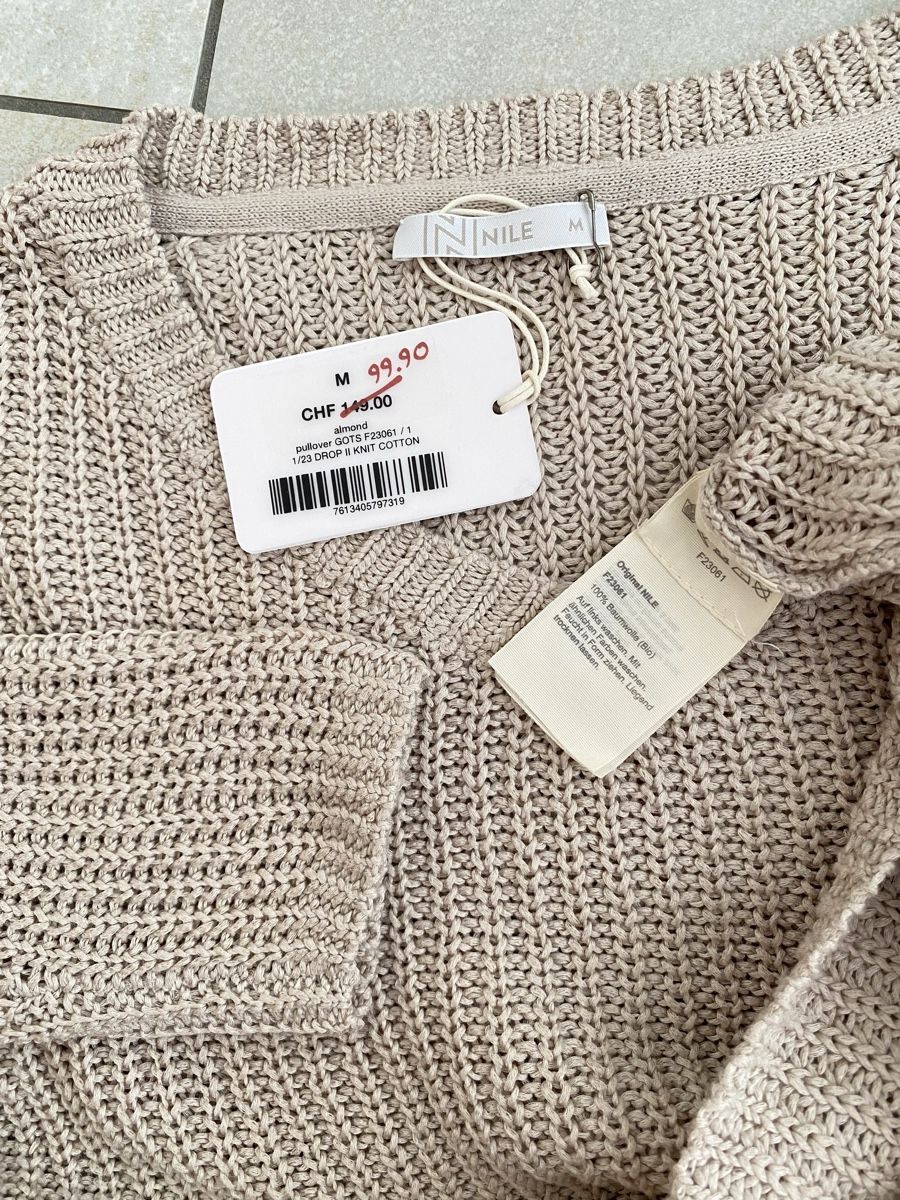 Nile Maglioni & Felpe: Damen Pullover von NILE, Gr. M. Neu! 100% Baumwolle bio. – Nuovo e nell'imballaggio originale da Siselen BE venduto da Melody-76 9
