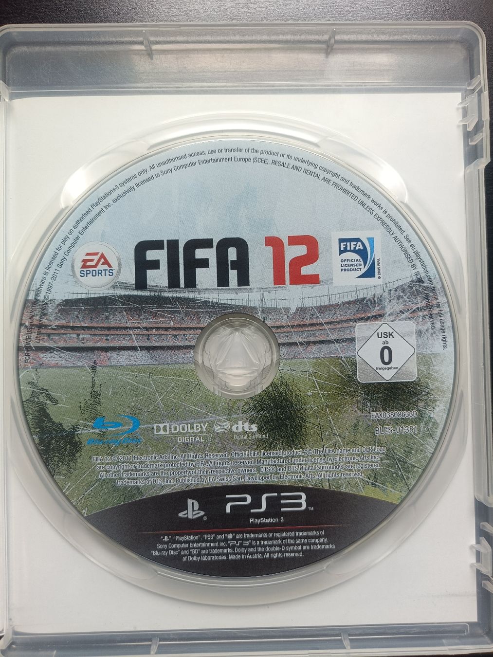 Sony Spiele: FIFA 12 - Playstation 3 - Top Zustand - Fussball Game PS3 – Gebraucht aus Tägerig von M.Hamo 2