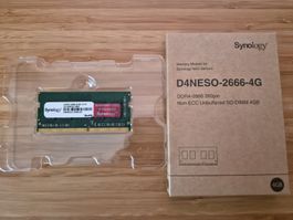 Synology D4NESO-2666-4G 4GB RAM Neuwertig