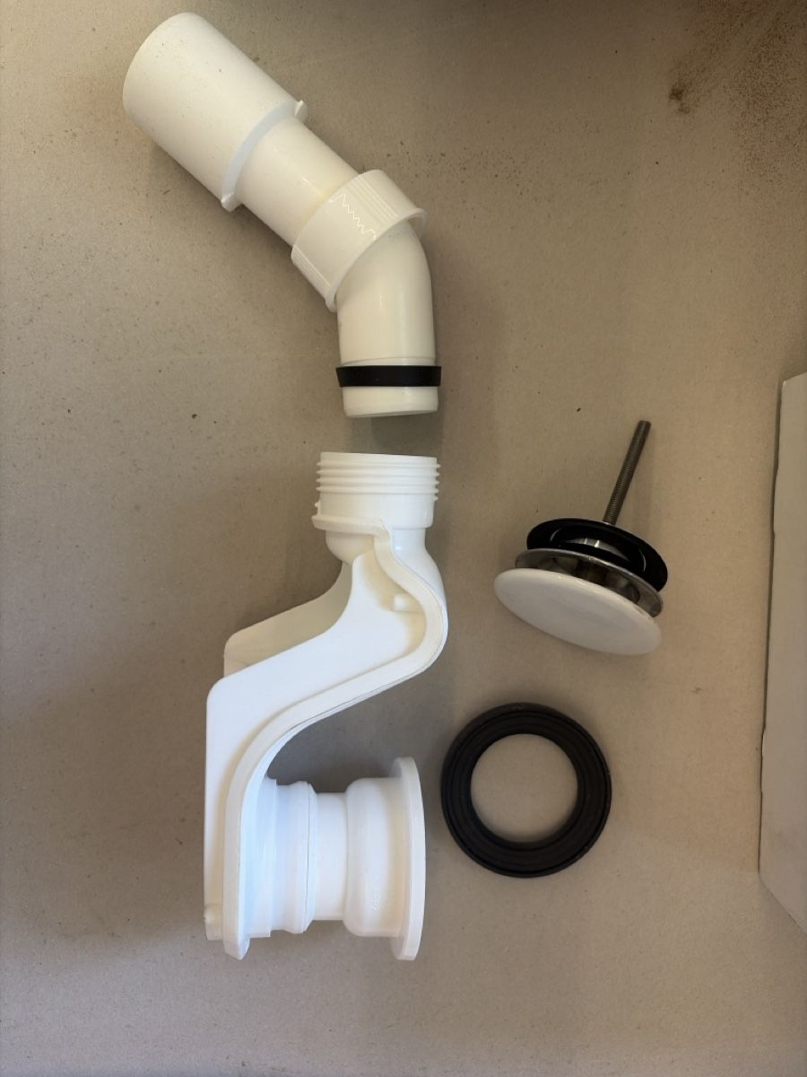 Rubinetteria: Siphon Ablauf, Waschbecken Ablauf – Nuovo (secondo la descrizione) da Ossingen venduto da Saeb