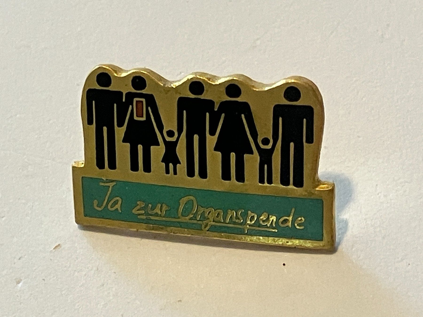 Placchette & Badge: 1 Pin Ja zur Organspende – Usato da Basel venduto da djwwpp