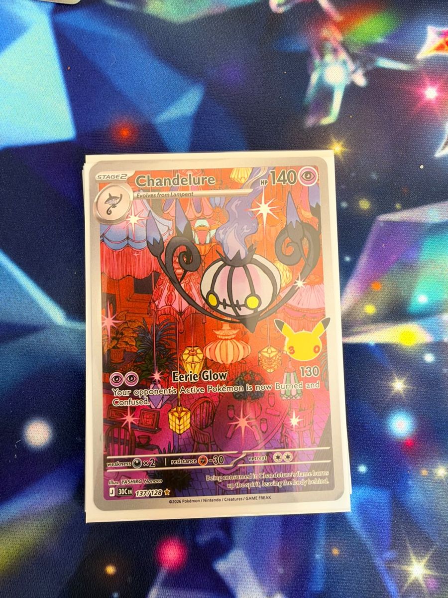 Pokémon Cartes à collectionner:  Chandelure 137/128 EN – D'occasion à Bellinzona par Yanpa