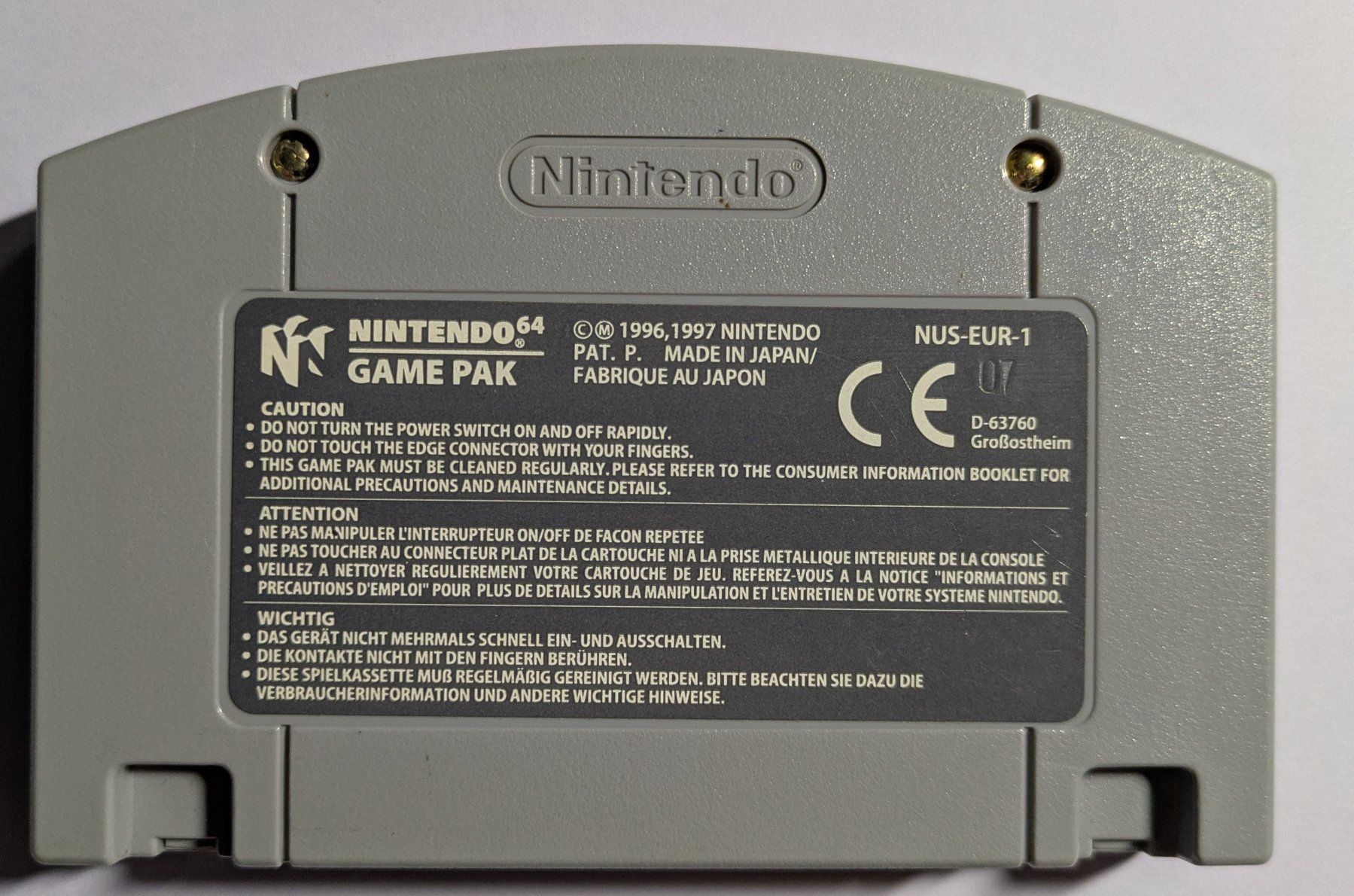 Nintendo Giochi: Hexen N64 – Usato da Bubikon venduto da el-ectronico 1
