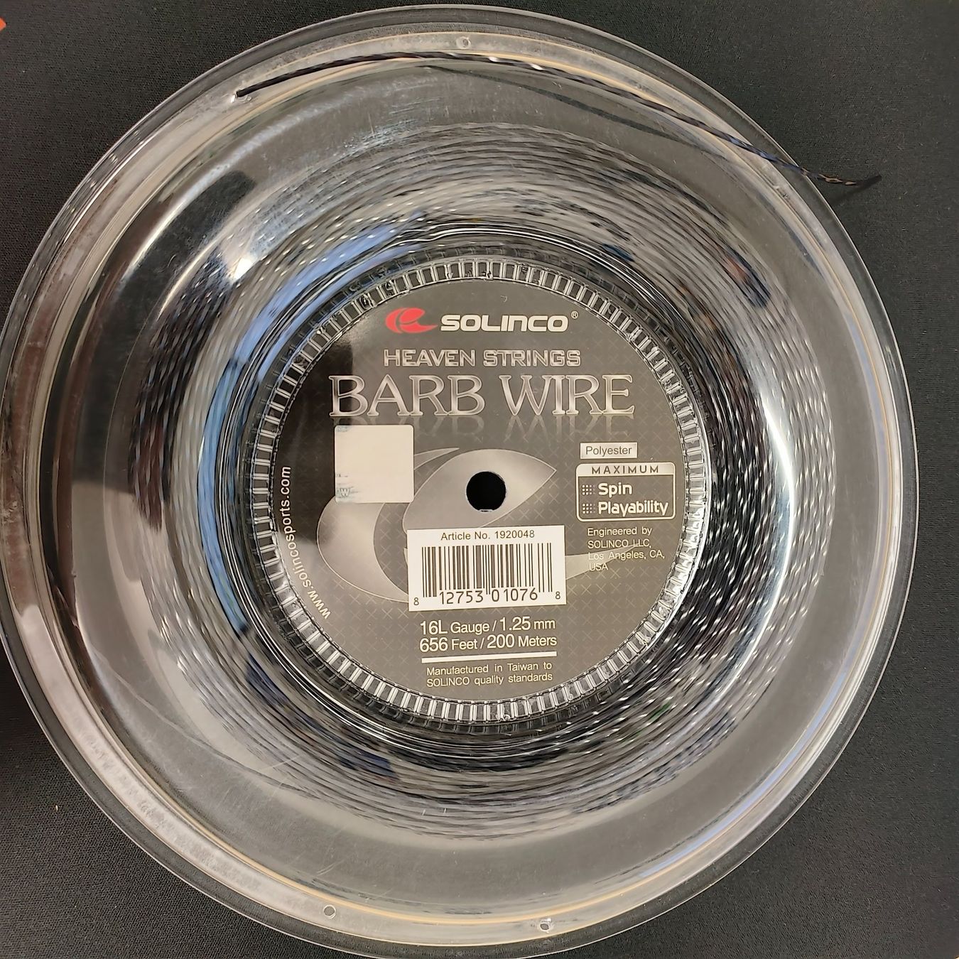 Racchette: Tennissaite Solinco Barb Wire – Nuovo (secondo la descrizione) da Sins venduto da Tennis-Service-Sins