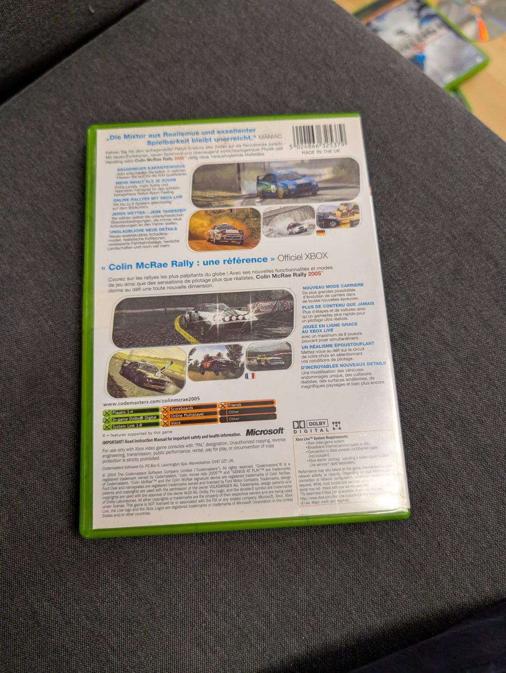Spiele: Colin mcrae rally 2005 Xbox – Gebraucht aus Giubiasco von Ticinerd 1