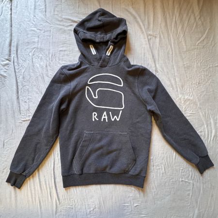 Sweat à capuche G-Star Raw gris taille XS