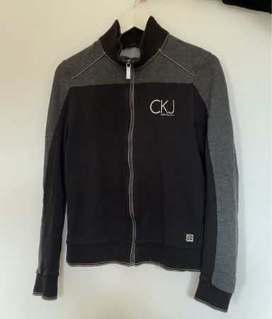 Veste zippée Calvin Klein Jeans - taille S - noir/gris