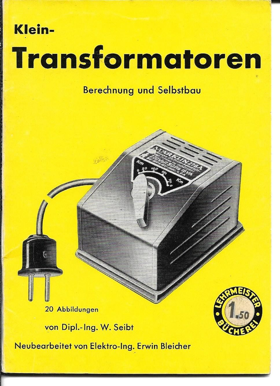 Libri: Klein-Transformatoren – Usato da Zwingen venduto da Celerio100