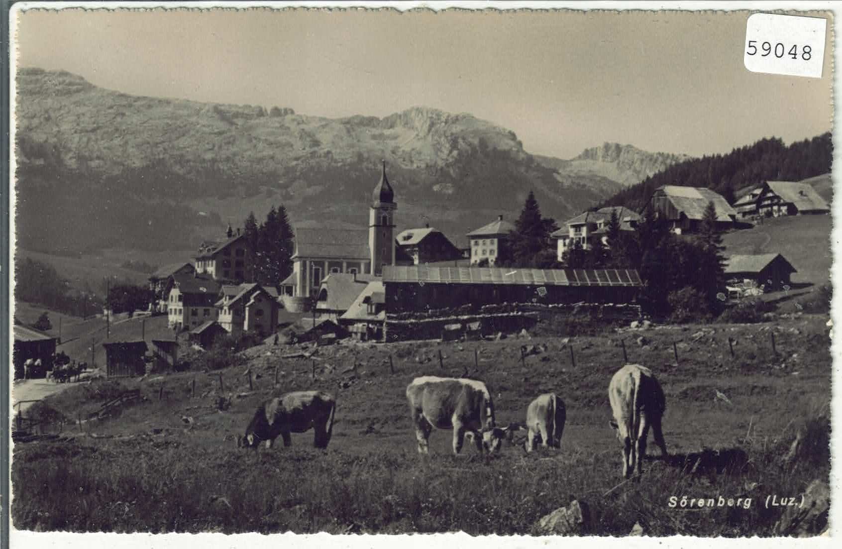 Cartoline postali: Sörenberg - Kuhherde – Usato da Ettingen venduto da Kartenplanet