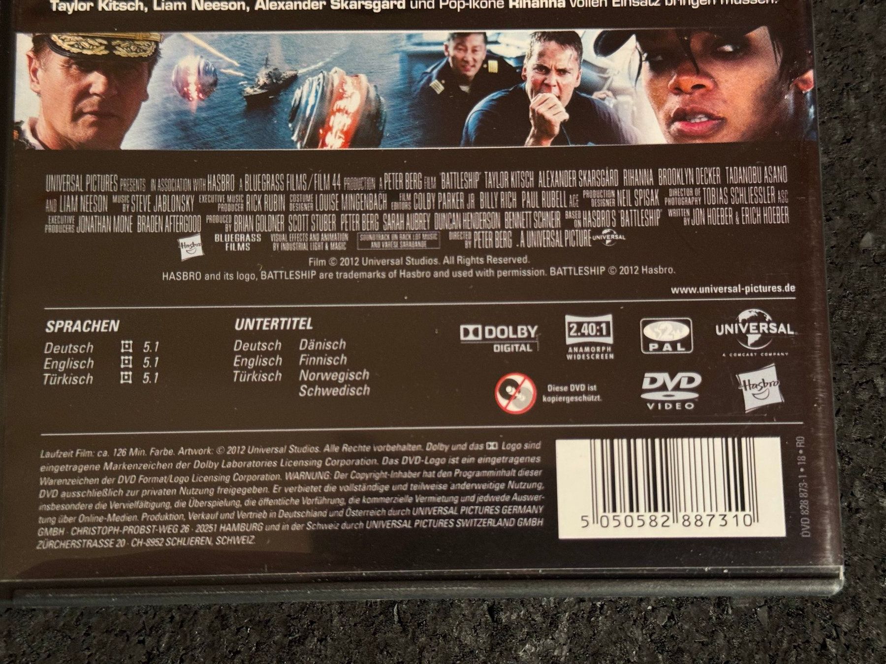 Tutti i DVDs: BATTLESHIP DVD DE/EN/TK – Usato da Fribourg venduto da tschjoly 2