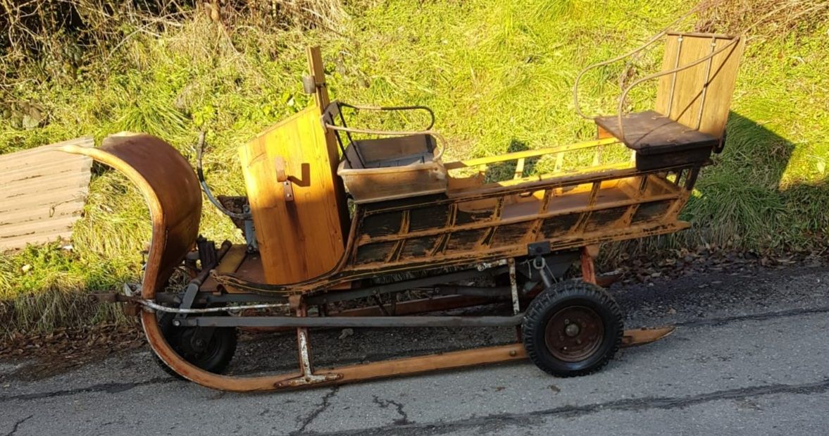 Slitta: Pferdeschlitten – Usato da Erlinsbach SO venduto da bab_587s 1