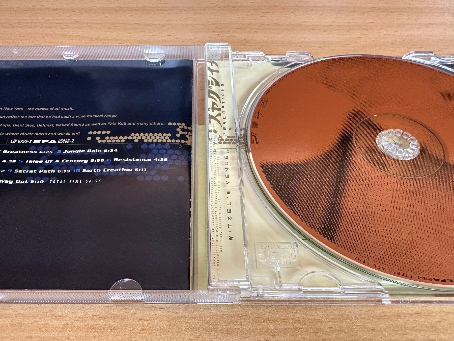 CD: Witzel's Venue – Perceptions – Usato da Rikon im Tösstal venduto da Alpenmutz 2