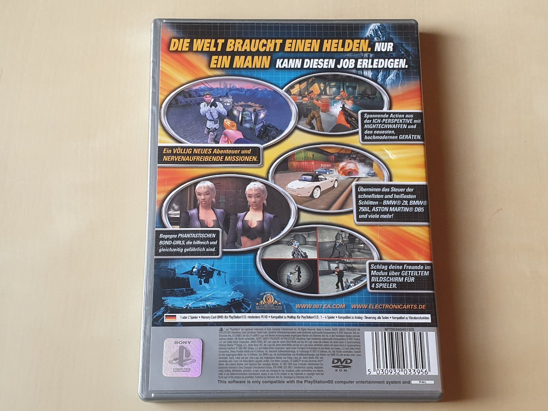 Sony Giochi: 007 Agent im Kreuzfeuer – Usato da Stansstad venduto da collectorsshop 1