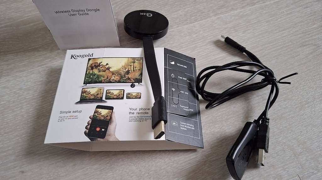 Unità & Adattatore: HDMI Streaming Dongle G4K 5G wireless – Usato da Mellingen venduto da Biddy0 1