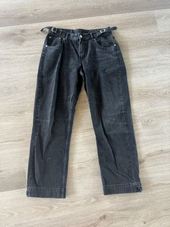 Zara Ripped Jeans schwarz – Grösse 44