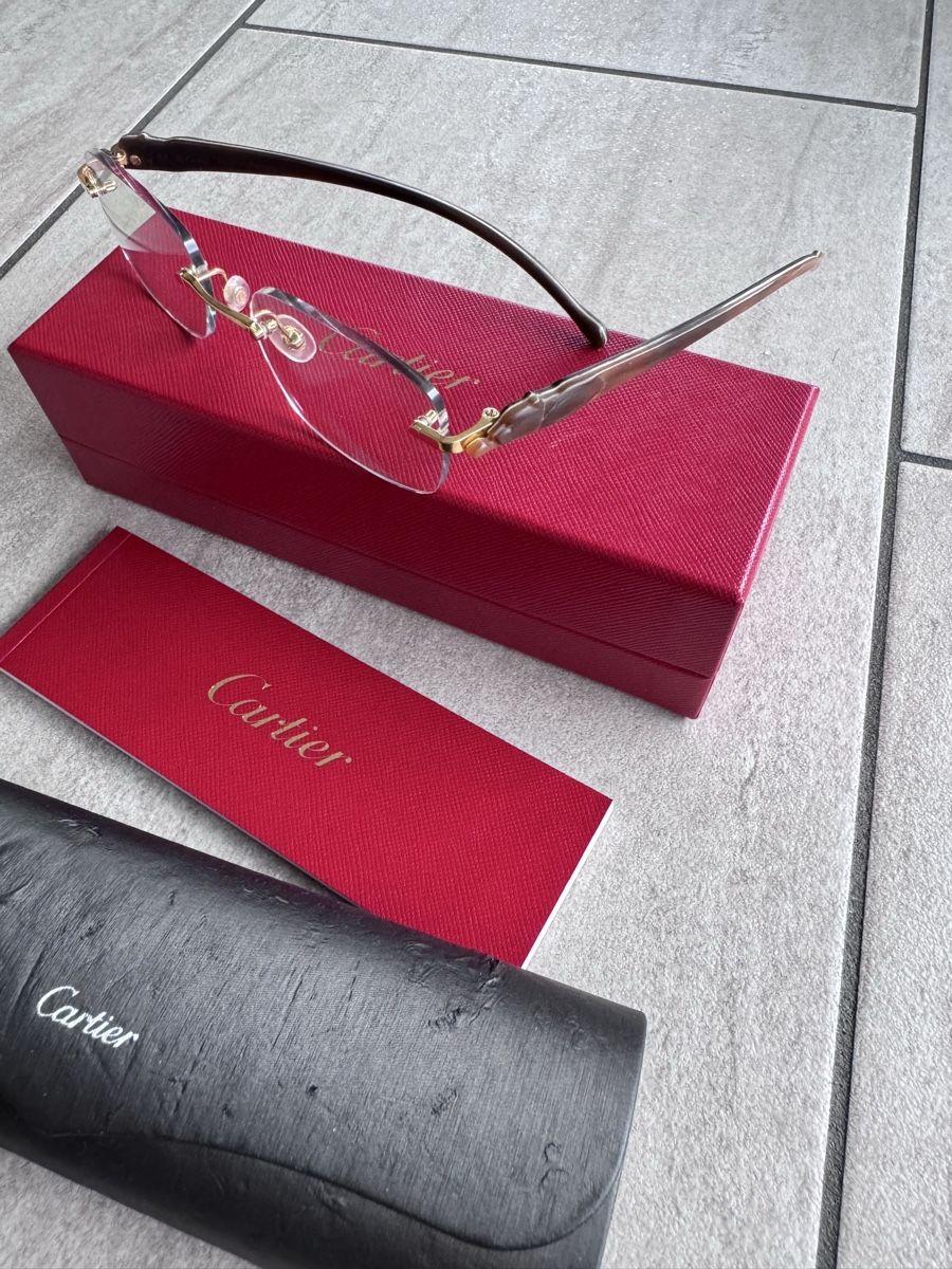 Cartier Lunettes & Verres: Cartier Panthere Bufflehorn – D'occasion à Fully par Emi.cez 1