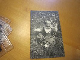 No 3 antike Postkarte Kinder 1941