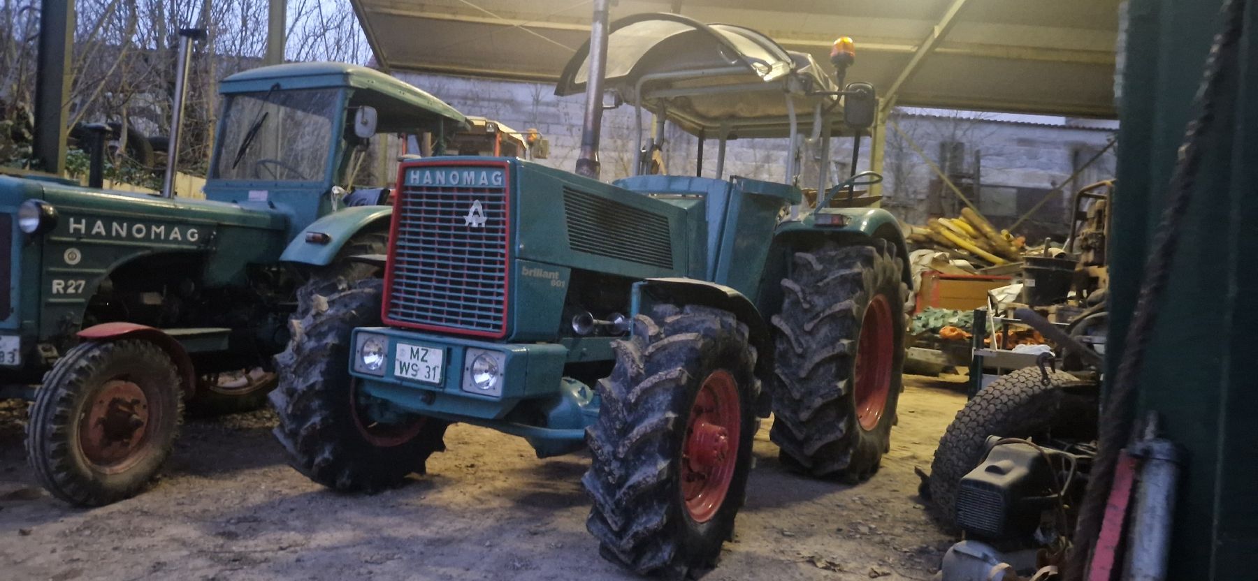 Hanomag Tracteurs: Hanomag Brilliant 601A  – D'occasion à Grub AR par kuh_8tc9 1