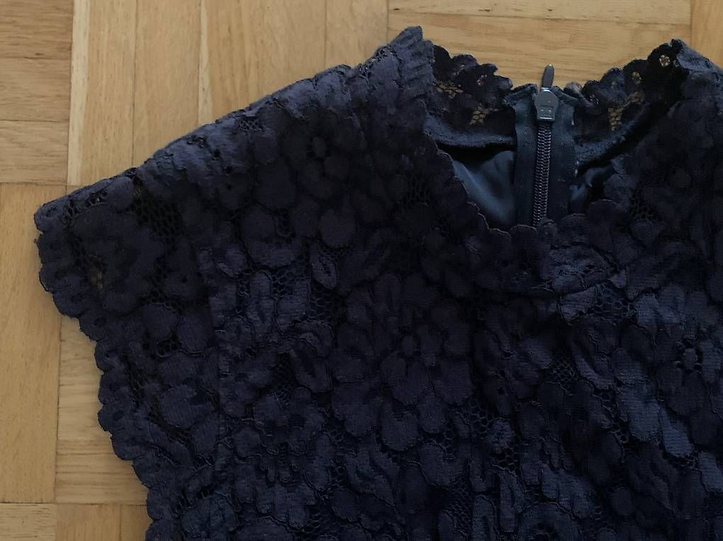 Tops: SpitzenTop, ärmellos, dunkelblau GrösseS/M – Gebraucht aus Zürich von Rotgruen 2
