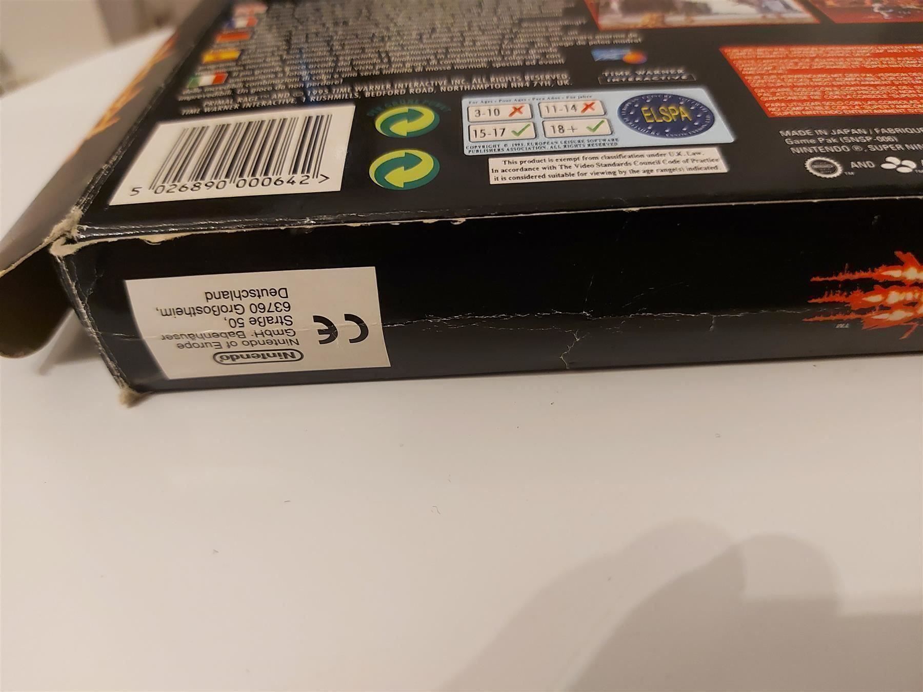 Nintendo Giochi: Primal Rage Super Nintendo SNES OVP – Usato da Aarau venduto da Kaesekuchen2000 6