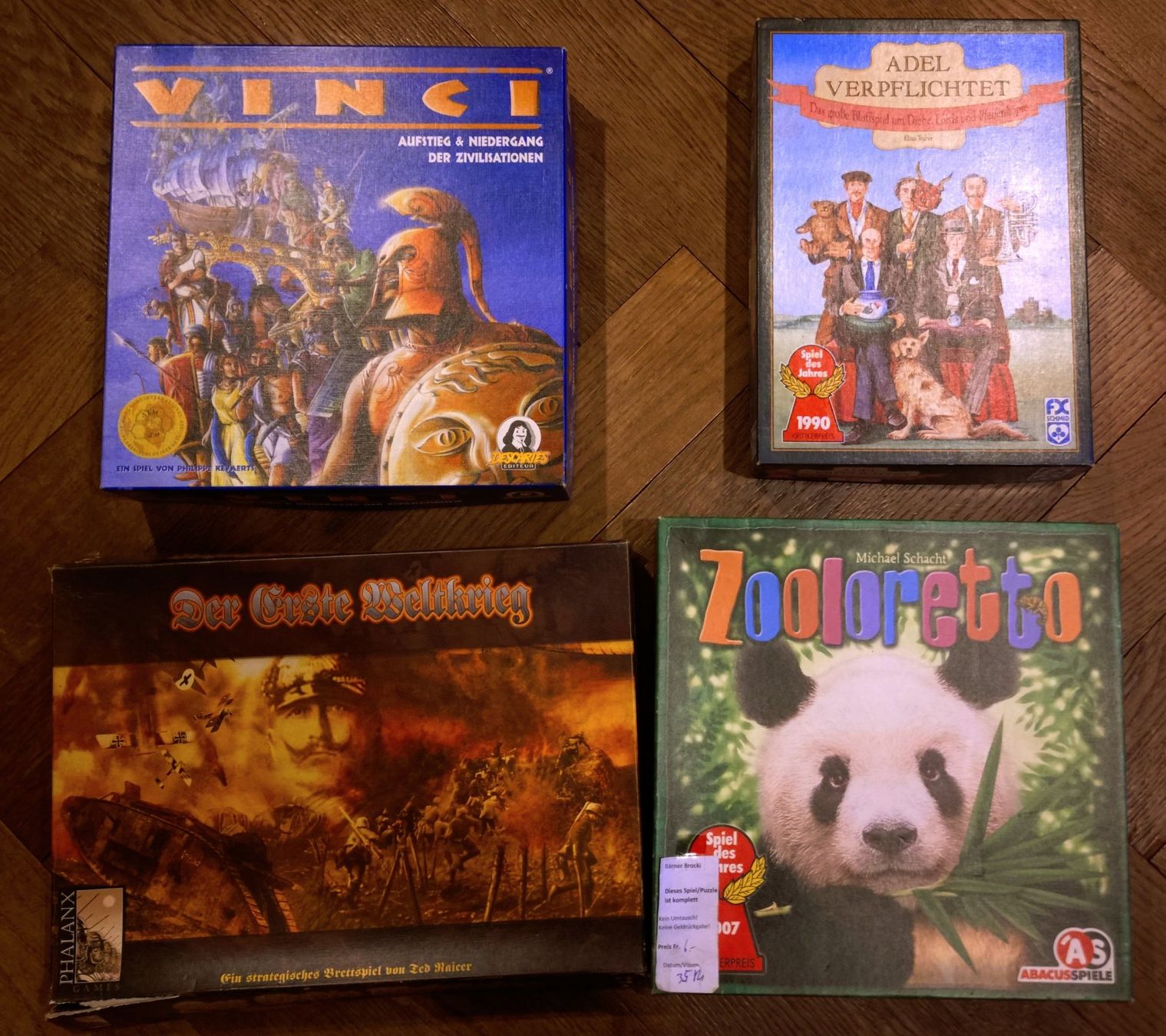 Giochi: Riesige Brettspielsammlung – Usato da Bern venduto da EXCb 3