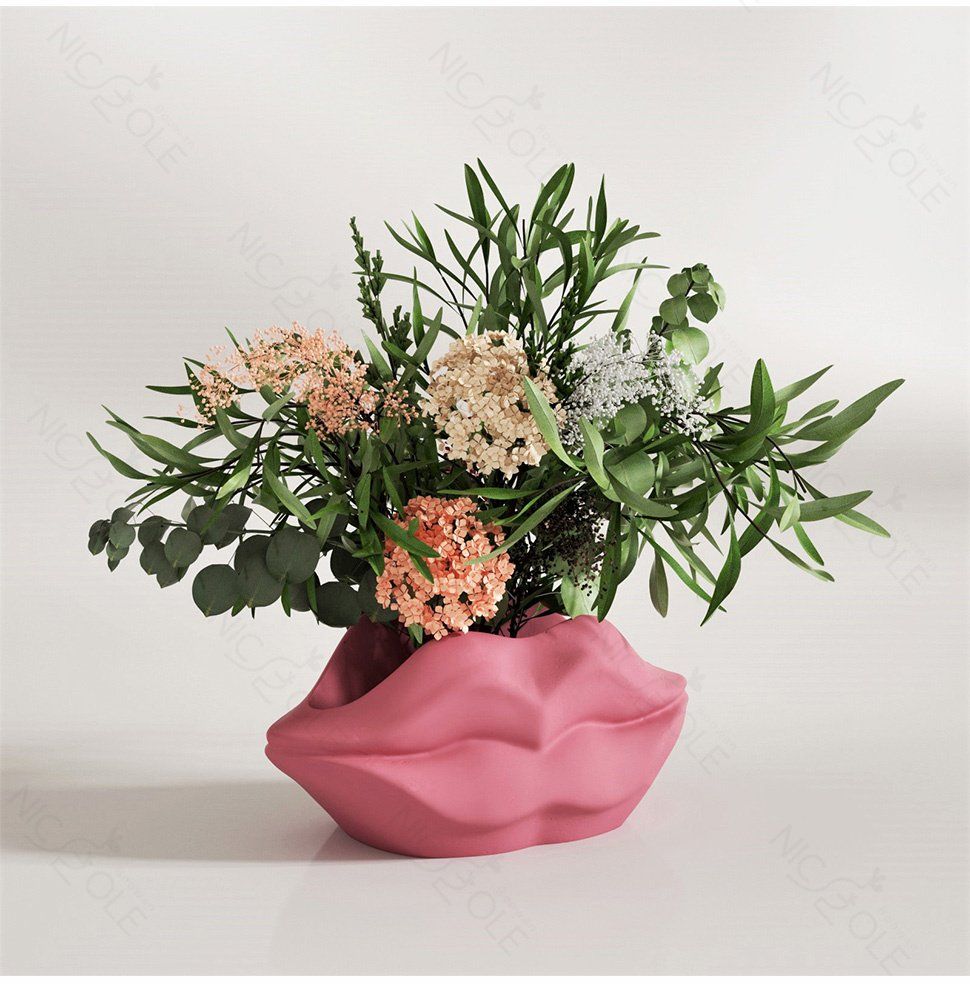 Candele: Vase- Kerze Lippe Gold – Nuovo e nell'imballaggio originale da Au ZH venduto da Jaggy4 3