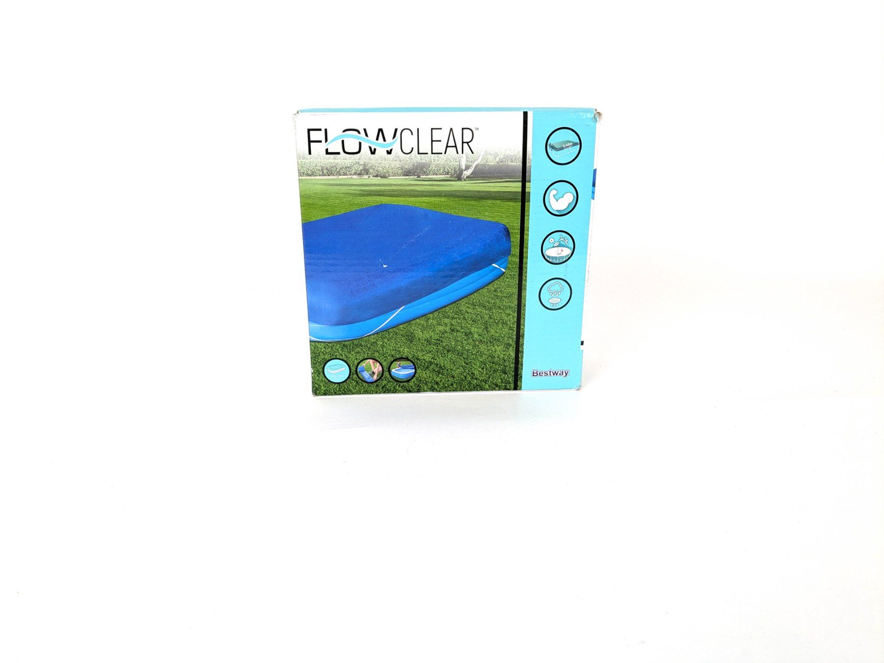 Accessori per Piscine: FLOWCLEAR POOL Abdeckung L:3.40m B:2.30m – Nuovo (secondo la descrizione) da Thun venduto da Restwert_Thun