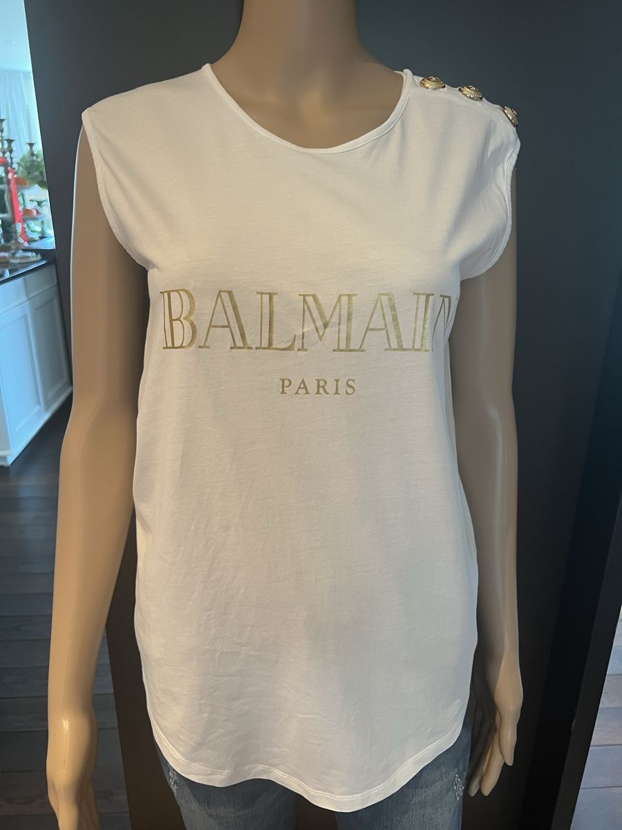 Balmain T-shirt: Balmain TShirt Gr. 36 – Usato da Kilchberg ZH venduto da Lisavivienne 1