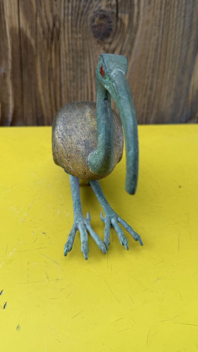 Statuette: Ägypten Ibis Bronze Vogel – Usato da Riedholz venduto da Frettchen63 8