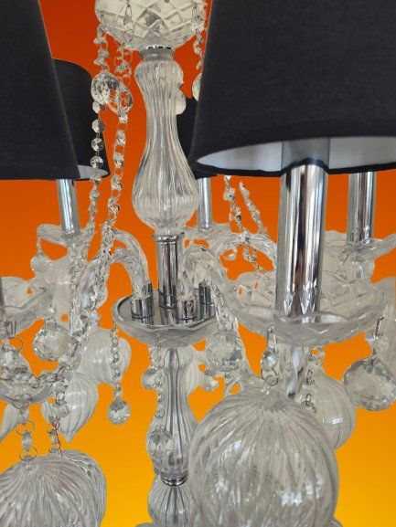Lampen: Lampe de table chandelier en cristal – Gebraucht aus Fully von tameab 7