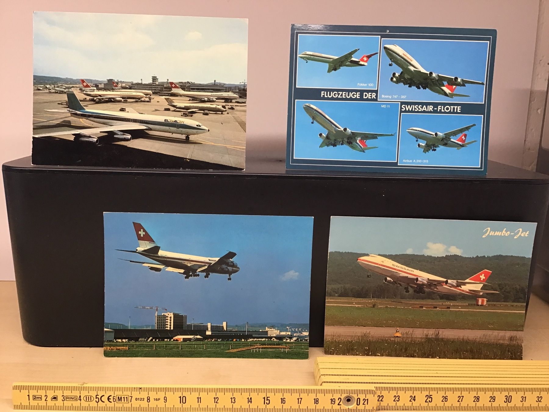 Cartoline postali: B-747 und andere Postkarten – Usato da Männedorf venduto da Modell-Spezialisten