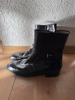 Uommagli Men's Black Leather Boots, Size 10, Winter 44