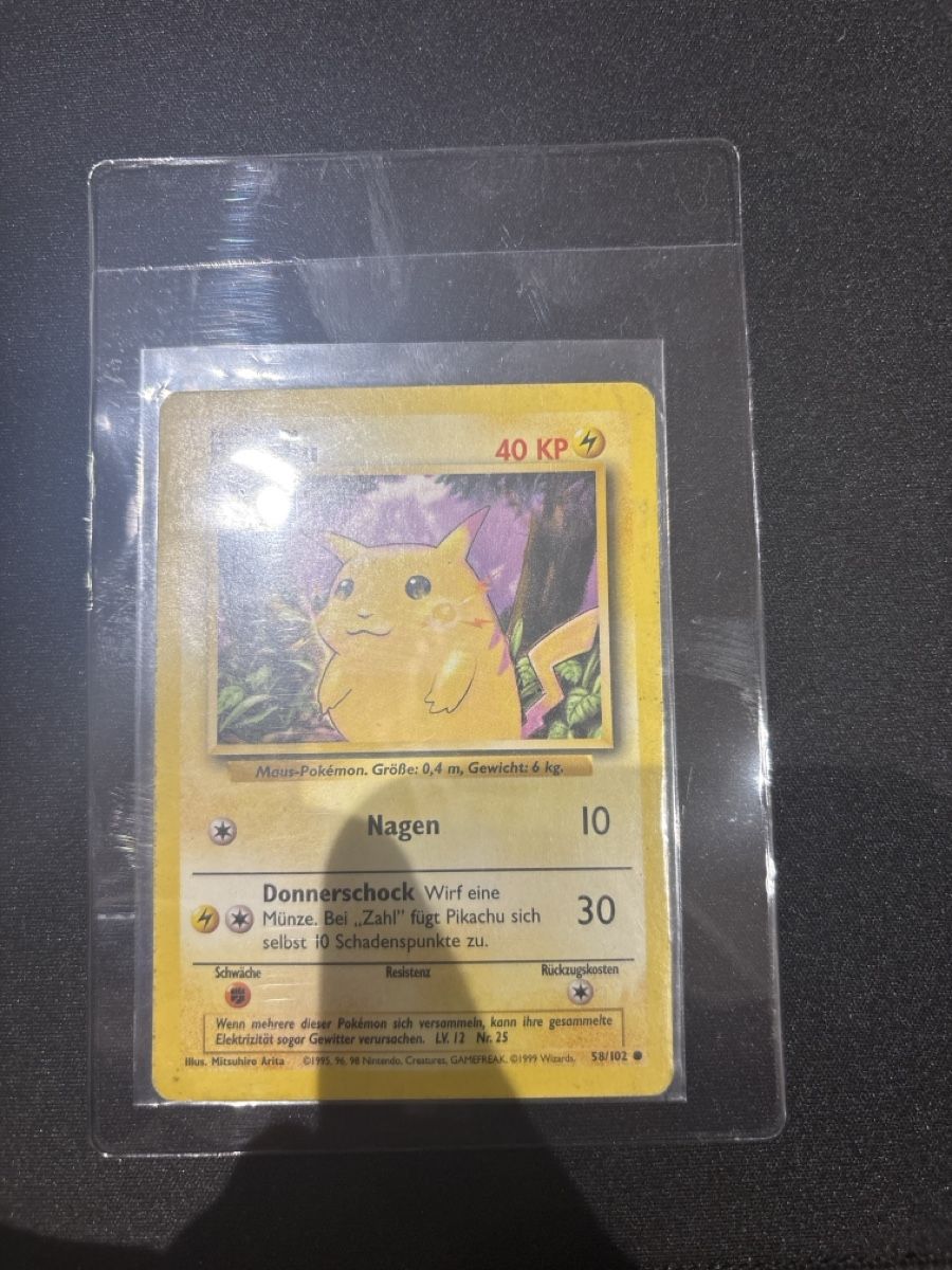 Pokémon Cartes à collectionner: Pokemon Karte Pikachu Baseset – D'occasion à Anglikon par raf_7sml