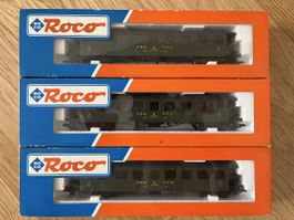 3x SBB Seetalwagen Roco OVP