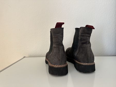 Marc o Polo Stiefeletten in Anthrazit aus Wildleder