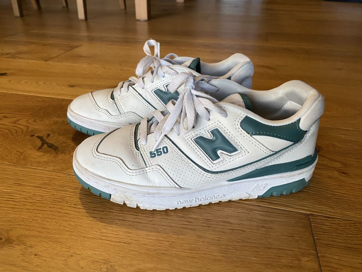 New Balance Scarpe da uomo: New Balance 550 White Green - taille 38 – Usato da Villars-sur-Glâne venduto da mel_6q5w