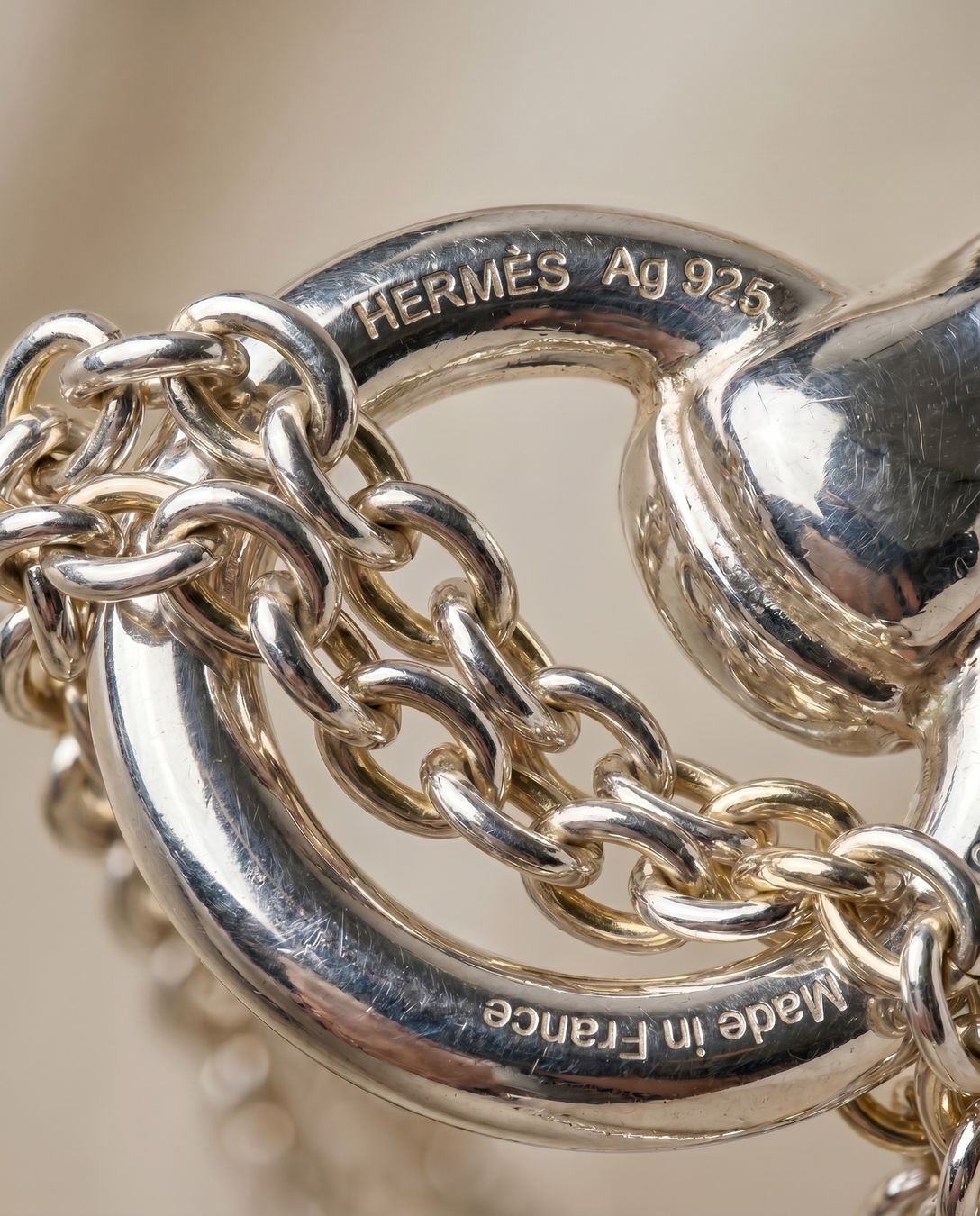 Hermès Catenine: Hermès silver necklace Galop – Usato da Lenzburg venduto da ann_bnc9 3