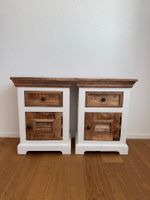Nachttische Holz Vintage