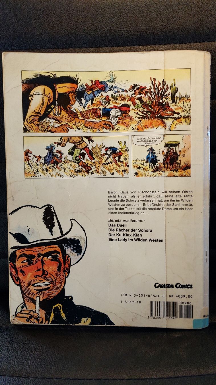 Comics: Jerry Spring Comic Nr. 4: "Eine Lady im Wilden Westen" – Gebraucht aus Niederscherli von Mon_Art 1