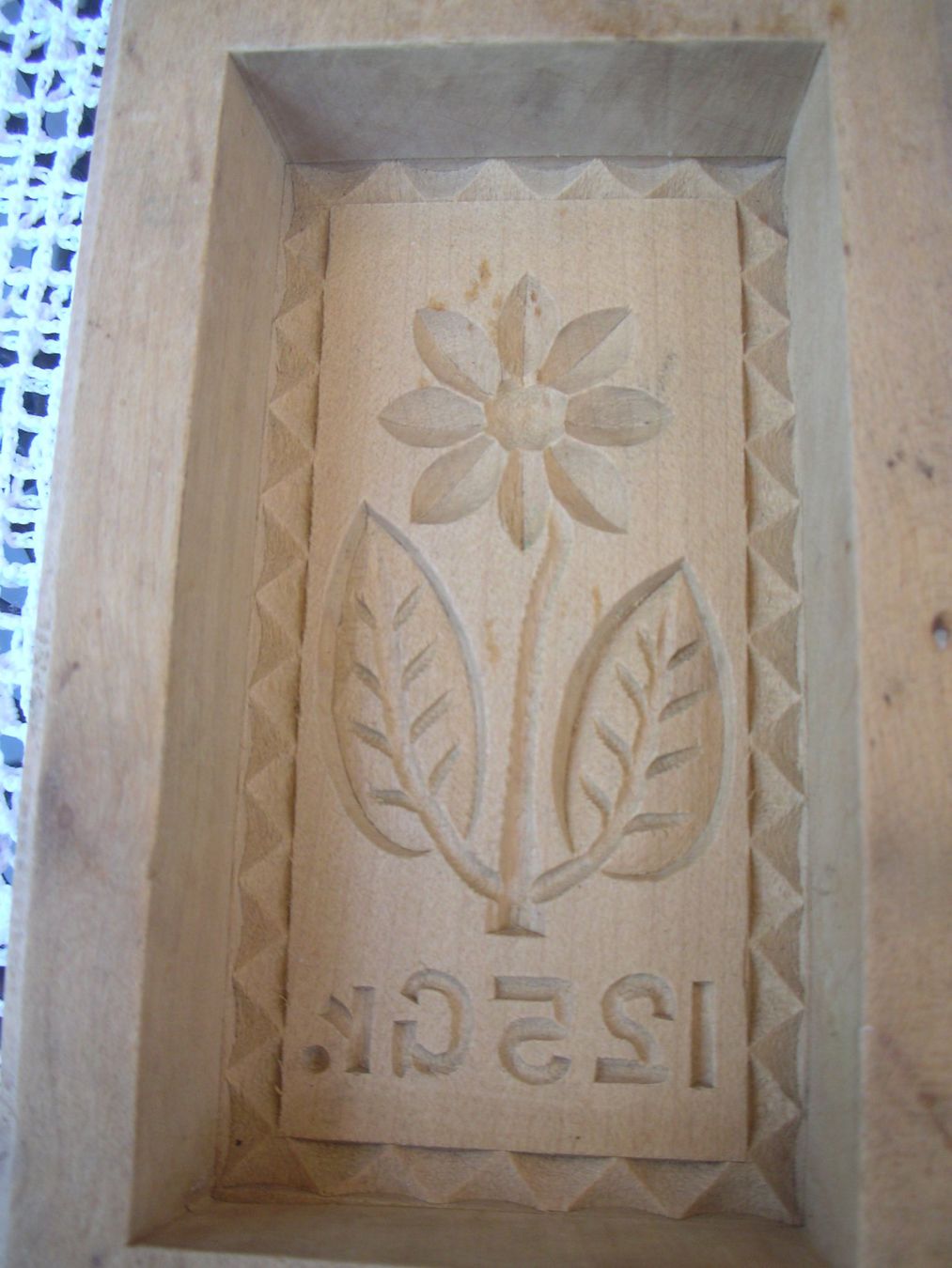 Teglie da forno: Antikes Buttermodel mit Blumenmotiv – Usato da Rheinfelden venduto da Javea4 2