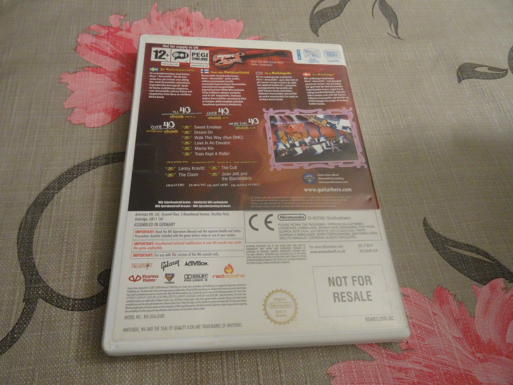 Nintendo Giochi: Guitar Hero Aerosmith - Wii – Usato da Olten venduto da Disc-Ausverkauf 2