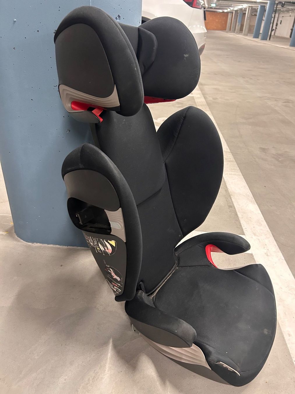 Cybex Seggiolini per auto: Cybex Kindersitz Solution S-fix schwarz gebraucht – Usato da Illnau venduto da sprolo 2