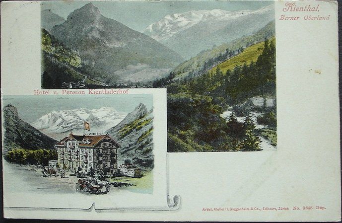 Cartes postales: KIENTAL Hotel u. Pension Kienthalerhof – D'occasion à Jona par philajona