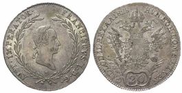 20 Kreuzer 1828 B, Kremnitz