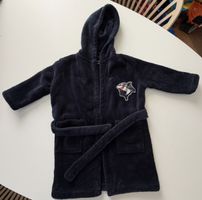 Kuschliger Bademantel (92/98) mit Hai-Applikation