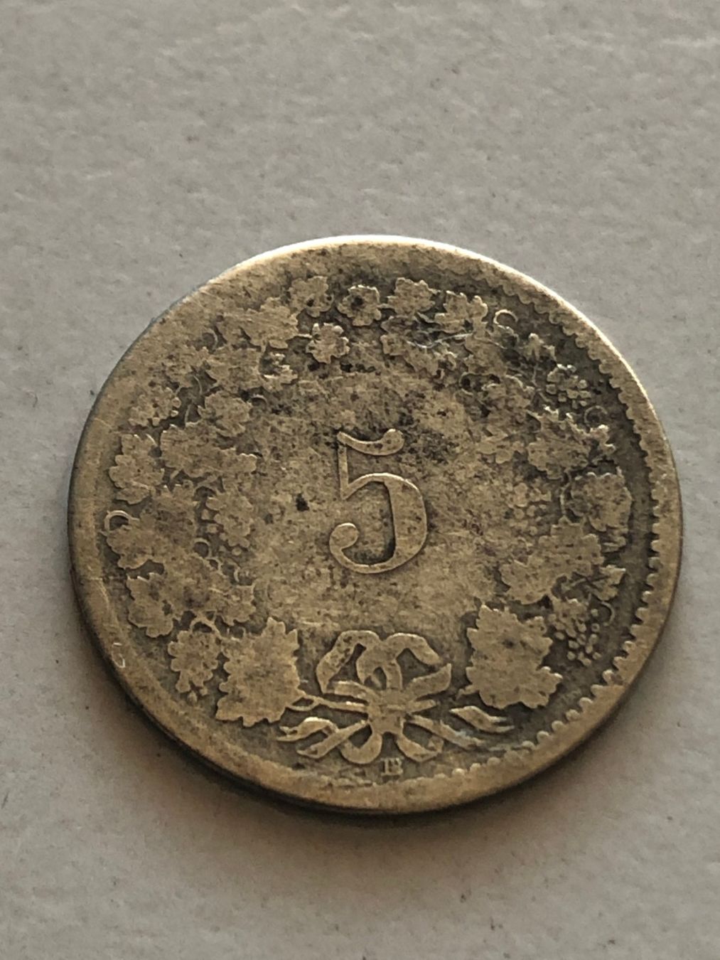 Toutes les monnaies: 5 Rp. 1850 BB – D'occasion à Schötz par Odpa 1