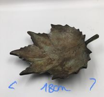 Vide-poche en metal vintage en forme de feuille 🍂🍁🍃
