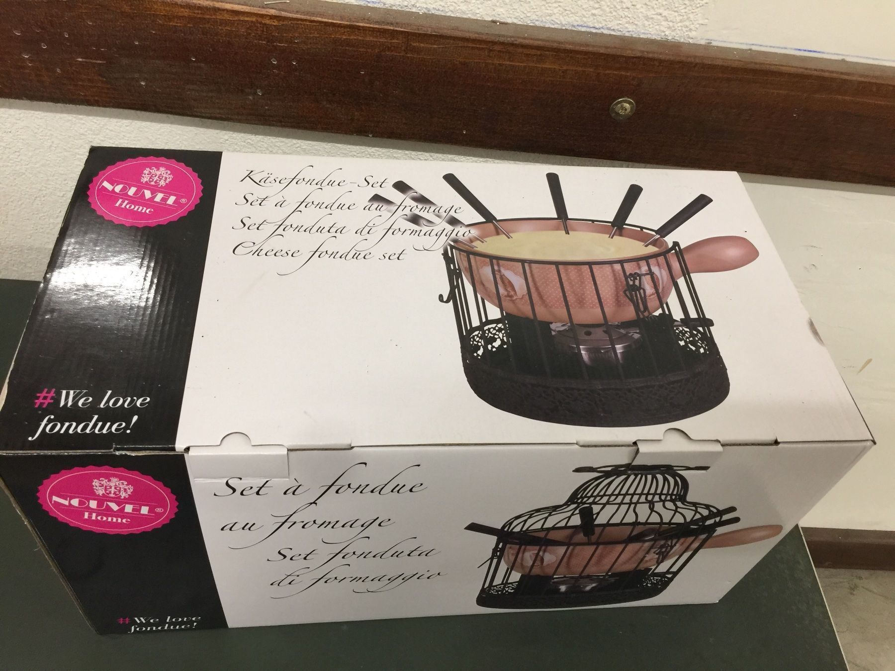 Elettrodomestici da cucina: NOUVEL KÄSEFONDUE SET NEU – Nuovo e nell'imballaggio originale da Dietikon venduto da brocki-eyra 2