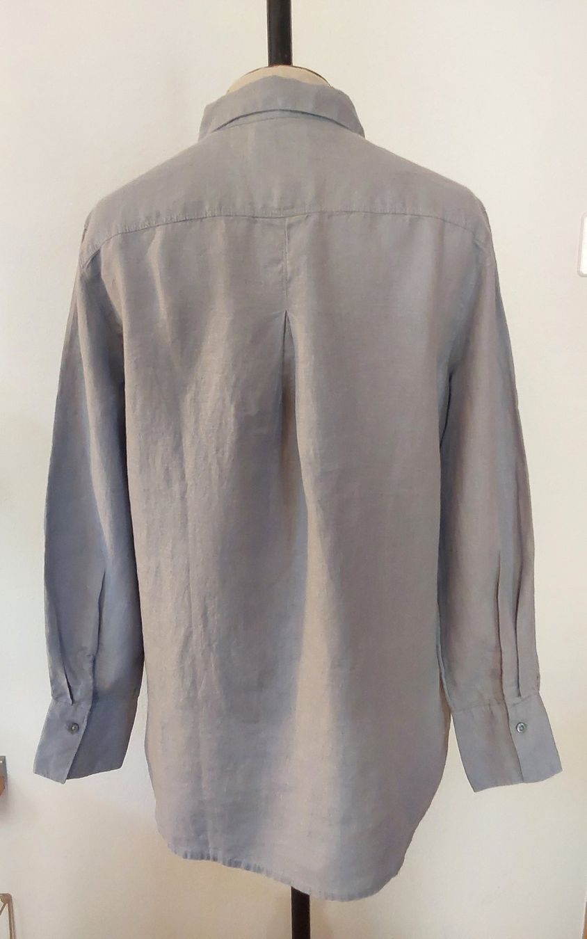 Marc O'Polo Camicette: Bluse Leinen Marc O'Polo 38 grau – Usato da Köniz venduto da scopello12 3