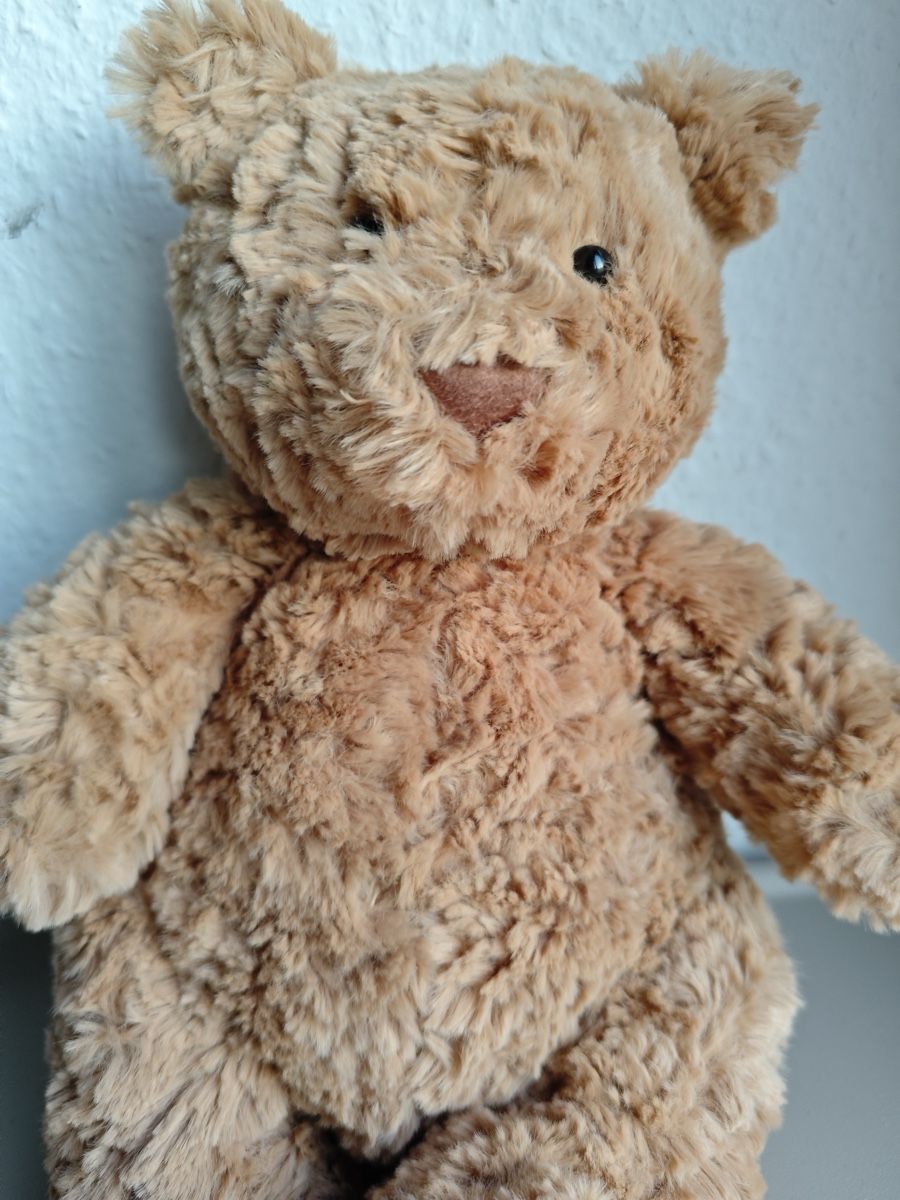 Jellycat Giocattoli: Jellycat Cuddly Brown Teddy Bear – Usato da Genève venduto da Noemie.wrmsi 4